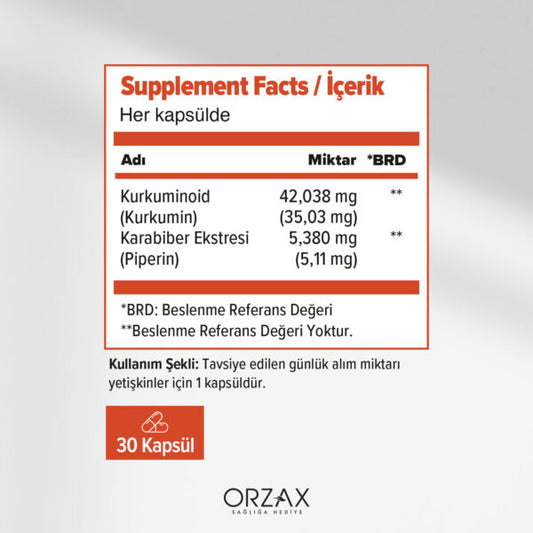Ocean Curcumin 30 Kapsül