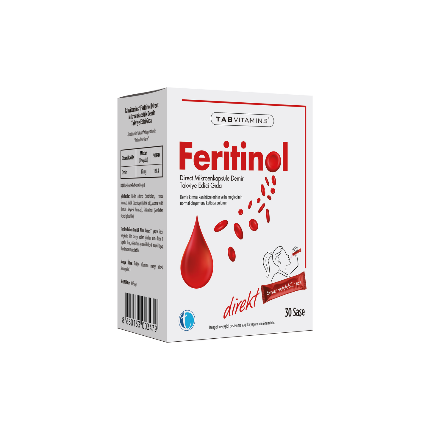 Tab Vitamins Feritinol