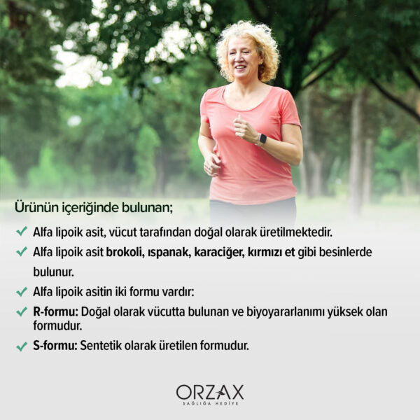 Ocean Alfa Lipoik Asit 200 mg 30 Tablet