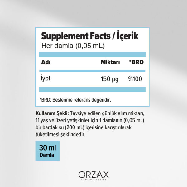 Ocean Iodine Damla 30 ml