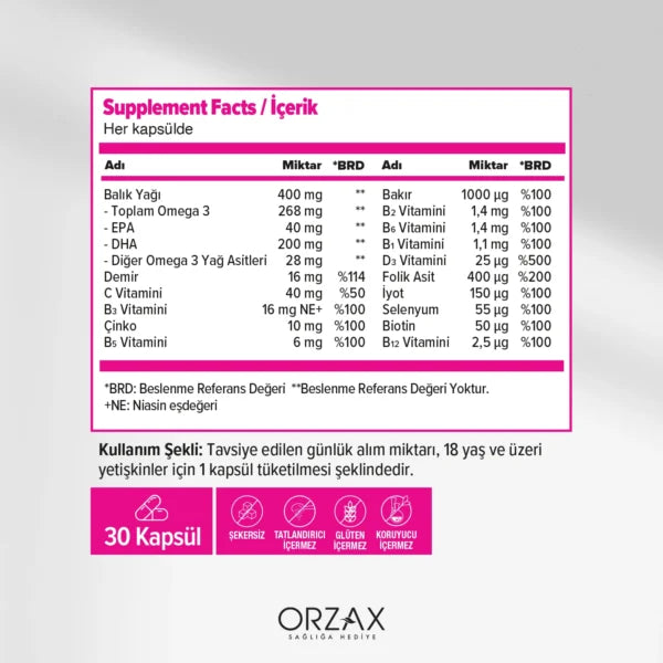 Ocean Mummy 30 Softgel Kapsül