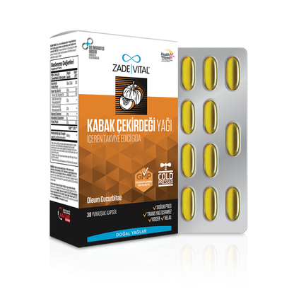 ZADE VITAL KABAK ÇEKİRDEĞİ YAĞI