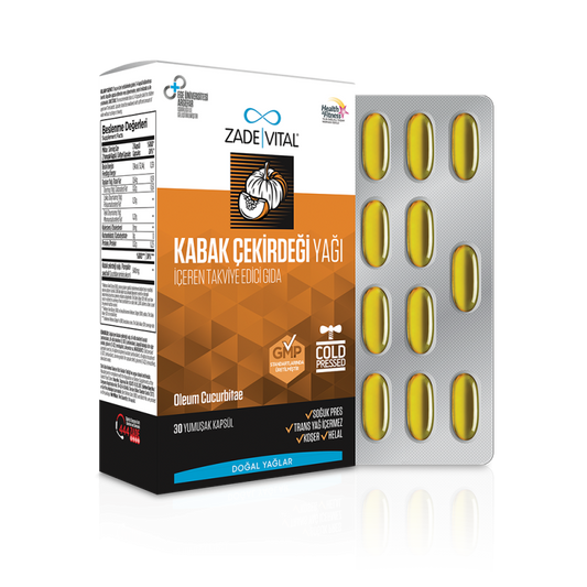 ZADE VITAL KABAK ÇEKİRDEĞİ YAĞI