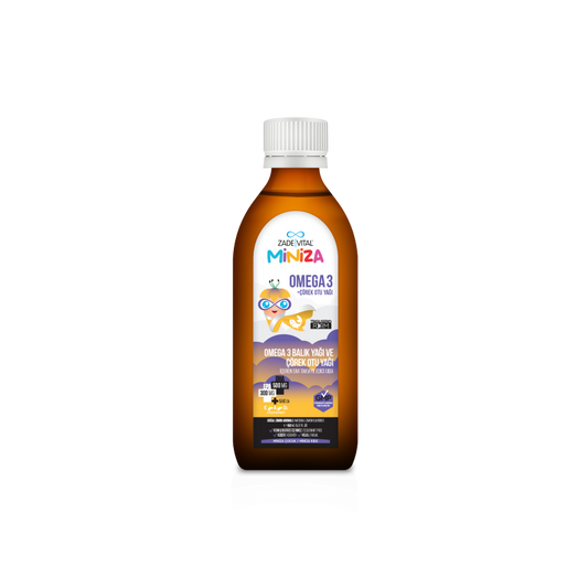 ZADE VITAL MİNİZA OMEGA 3 & ÇÖREK OTU YAĞI