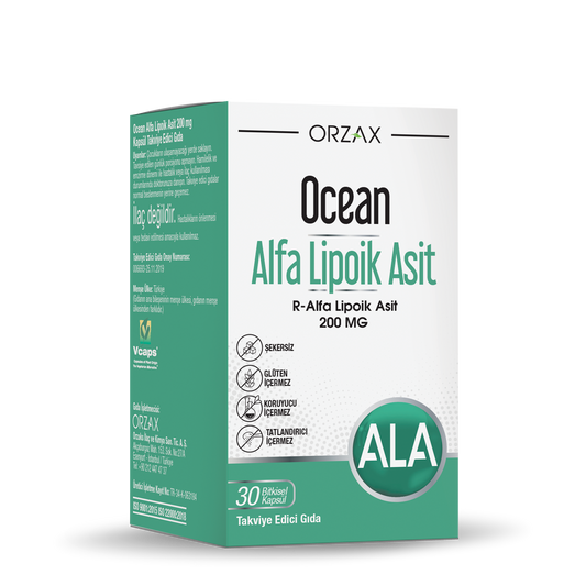 Ocean Alfa Lipoik Asit 200 mg 30 Tablet