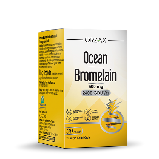 Ocean Bromelain 30 Kapsül