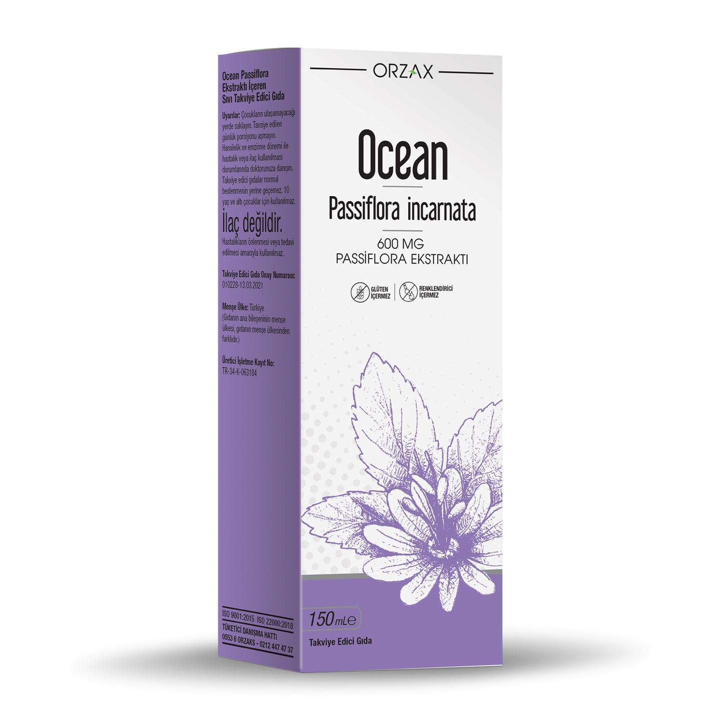 Ocean Passiflora Şurup 150 ml