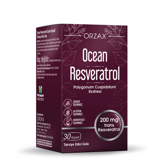 Ocean Resveratrol 200 mg 30 Kapsül