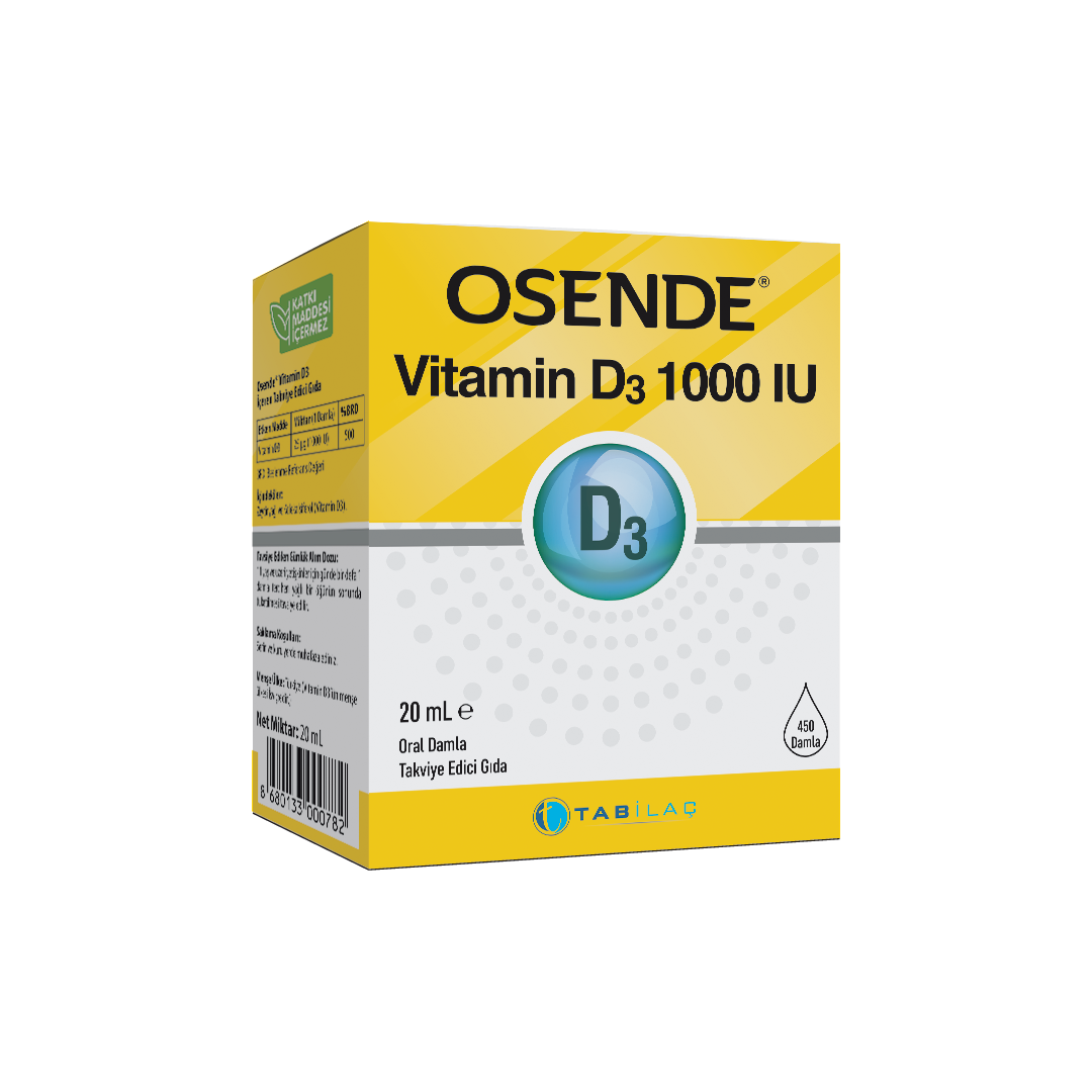 Osende D3 1000 IU Damla