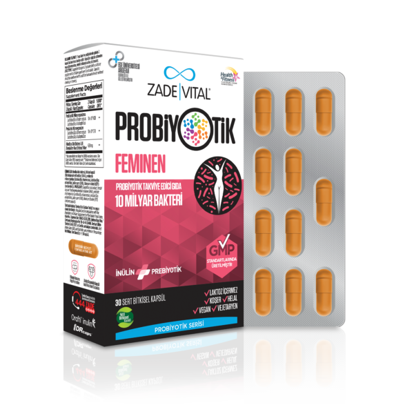 ZADE VITAL PROBİYOTİK FEMİNEN