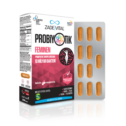 ZADE VITAL PROBİYOTİK FEMİNEN