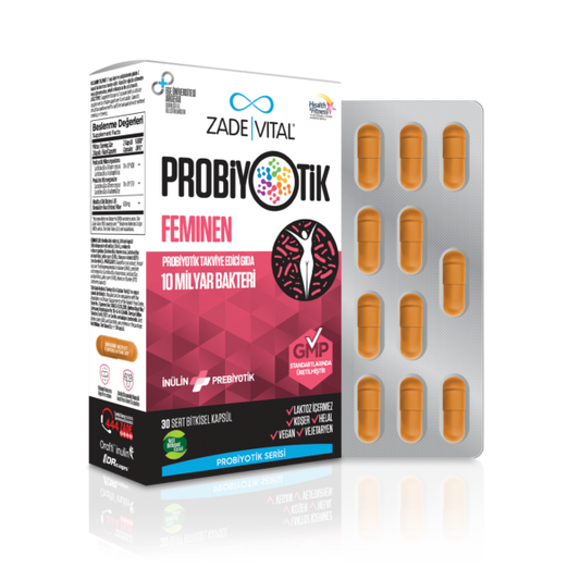 ZADE VITAL PROBİYOTİK FEMİNEN