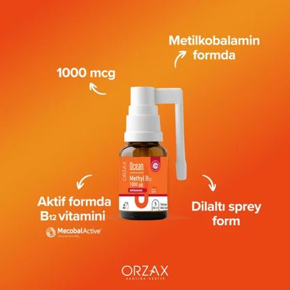 Ocean Methyl B12 1000 µg 5 ml Sprey
