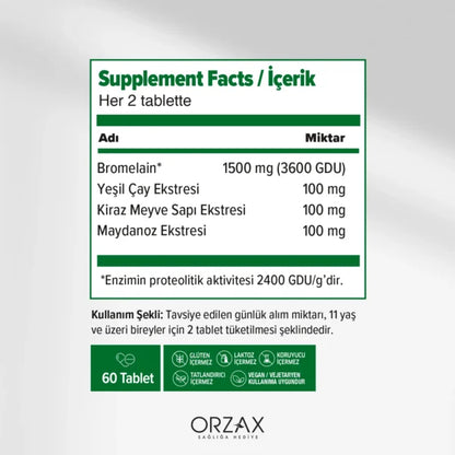 Ocean Bromelain Complex 60 Tablet