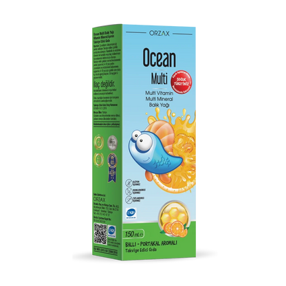 Ocean Multi Ballı Portakal Konsantreli Şurup 150 ml