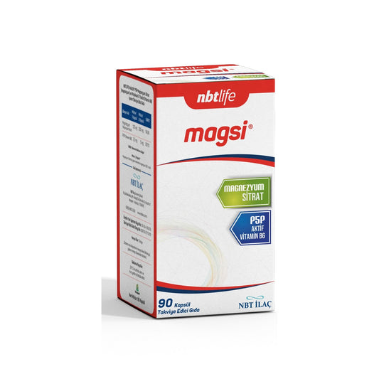NBT Life Magsi P5P Vitamin B6 90 Kapsül