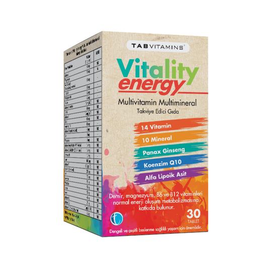 TABVITAMINS Vitality Energy